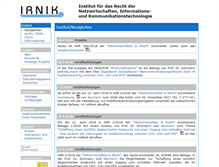 Tablet Screenshot of irnik.de